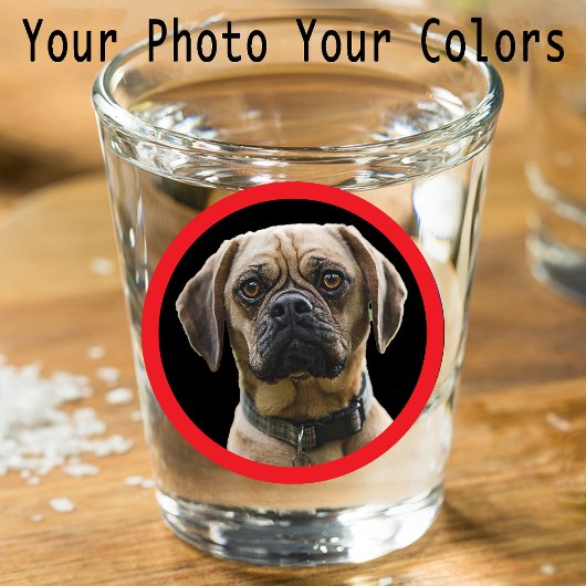 Einzigartiges Kleine Geschenk Dog Lover Foto Gesch Schnapsglas