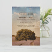 Einzigartiges, kreatives Rustikales Treppenfestiva Einladung (Stehend Vorderseite)