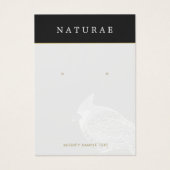 Einzigartiges künstlerisches Vogelschutzschild (Vorderseite)