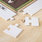 Einzigartiges Kunstpuzzle - Regen Puzzle (Seite)