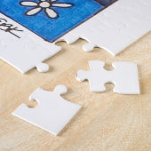 Einzigartiges Kunstpuzzle - Schnee Puzzle (Seite)