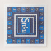 Einzigartiges Kunstpuzzle - Schnee Puzzle (Horizontal)