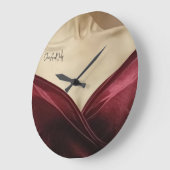 Einzigartiges Kunstwerk Große Wanduhr (Winkel)