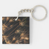 Einzigartiges Kurzes Bursting von Wildgras Schlüsselanhänger (Rückseite)