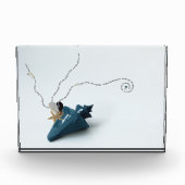 Einzigartiges kurzlebiges Gedicht zeitgenössische  Fotoblock (Vorderseite)