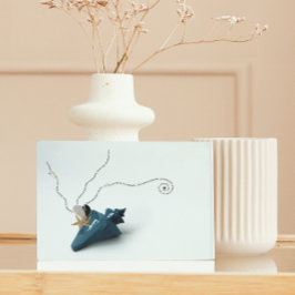 Einzigartiges kurzlebiges Gedicht zeitgenössische  Fotoblock