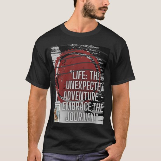 Einzigartiges Lebenszitat Mädchen T-Shirt (Vorderseite)
