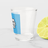 Einzigartiges, leicht zu entwerfendes Design in ei Schnapsglas (Rechts)
