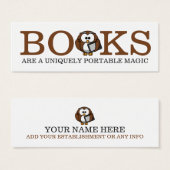 Einzigartiges Lesezeichen (Vorne & Hinten)