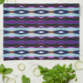 Einzigartiges Lila Muster Küchentuch (Gefaltet)