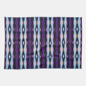Einzigartiges Lila Muster Küchentuch (Horizontal)