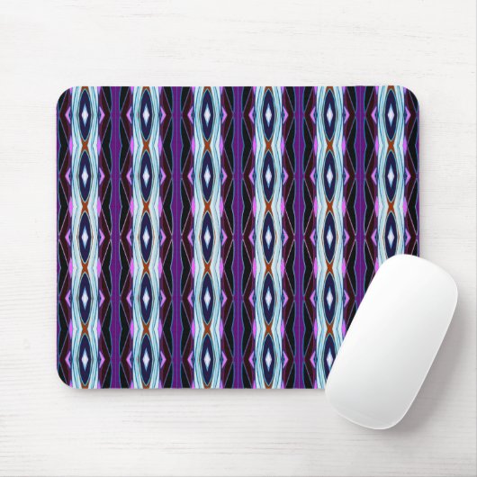 Einzigartiges Lila Muster Mousepad (Mit Mouse)