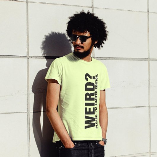 Einzigartiges, limitiertes T-Shirt - Ausgesteppter