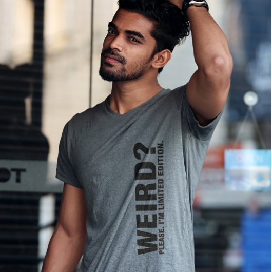 Einzigartiges, limitiertes T-Shirt - Ausgesteppter