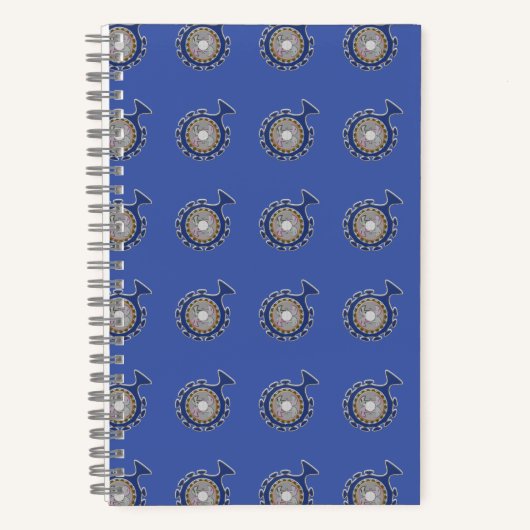 Einzigartiges Logo Notizblock (Vorderseite)