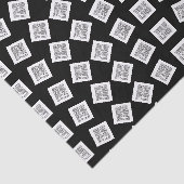 Einzigartiges Logo oder Bildmuster | Schwarz (edit Seidenpapier (Ausschnitt)