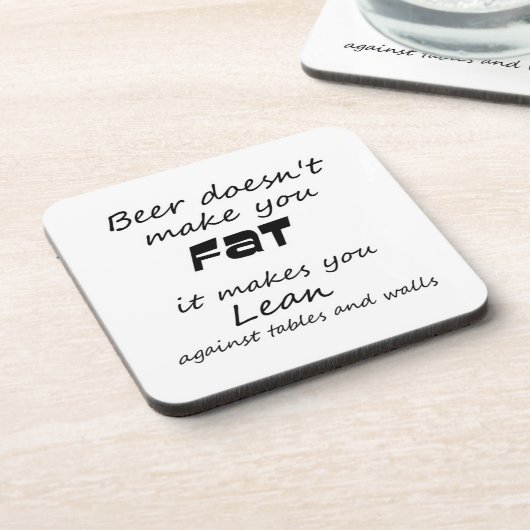 Einzigartiges lustiges Bier zitiert Untersetzer (Linke Seite)