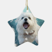 Einzigartiges maltesisches Weihnachtsgeschenk für  Keramik Ornament (Rechts)