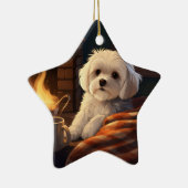 Einzigartiges maltesisches Weihnachtsgeschenk für  Keramik Ornament (Rechts)