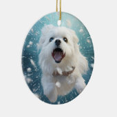 Einzigartiges maltesisches Weihnachtsgeschenk für  Keramik Ornament (Rechts)