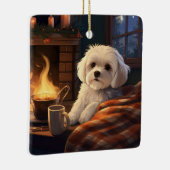 Einzigartiges maltesisches Weihnachtsgeschenk für  Keramikornament (Rechts)