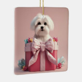 Einzigartiges maltesisches Weihnachtsgeschenk für  Keramikornament (Rechts)