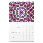einzigartiges Mandala Design Kalender (Feb 2027)