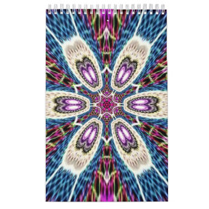 einzigartiges Mandala Design Kalender