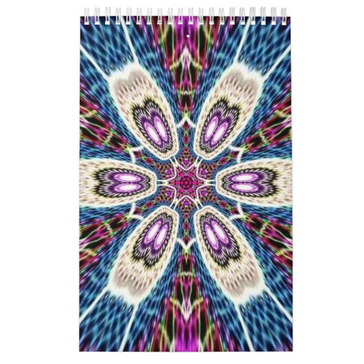 einzigartiges Mandala Design Kalender (Titelbild)