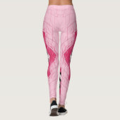 einzigartiges Mandala-Design Leggings (Rückseite)