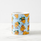 Einzigartiges Mango-Design Kaffeetasse (Mittel)
