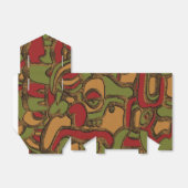 Einzigartiges Maya-Hieroglyphs-Design Geschenkschachtel (Ungefaltet)