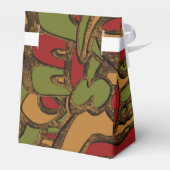 Einzigartiges Maya-Hieroglyphs-Design Geschenkschachtel (Rückseite)