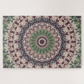 Einzigartiges Medallion-Muster Puzzle (Horizontal)