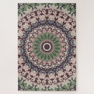 Einzigartiges Medallion-Muster Puzzle