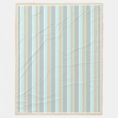 Einzigartiges Meeresrauschen Fleecedecke (Vorderseite)