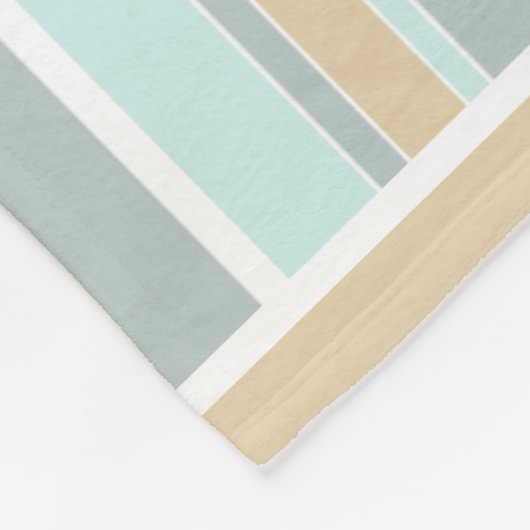 Einzigartiges Meeresrauschen Fleecedecke (Ecke)