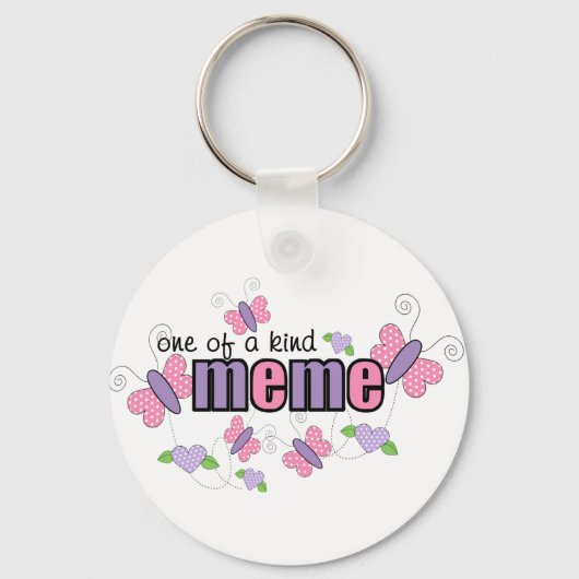 Einzigartiges Meme Schlüsselanhänger (Vorderseite)