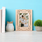 Einzigartiges Memory-Foto für Individuelle Name Geätzte Rahmen