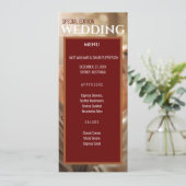 Einzigartiges Menü mit einfachen Zeitschriften Programm (Stehend Vorderseite)