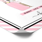 Einzigartiges Mimosa-Bar-Zeichen Poster (Ecke)