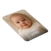 Einzigartiges, modernes Foto für Kleinkinder mit b Magnet (Rechte Seite)