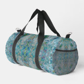 Einzigartiges, modernes Kunstdesign Duffle Bag (Rechte Ecke)