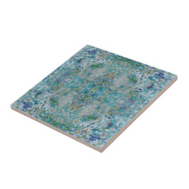 Einzigartiges, modernes Kunstdesign Fliese