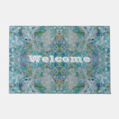 Einzigartiges, modernes Kunstdesign Fußmatte (Vorderseite)