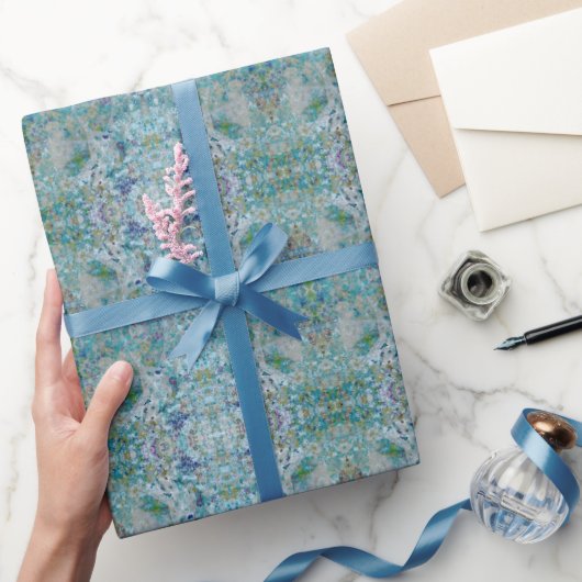 Einzigartiges, modernes Kunstdesign Geschenkpapier (Schenken)
