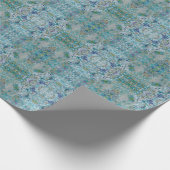Einzigartiges, modernes Kunstdesign Geschenkpapier (Ecke)