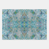 Einzigartiges, modernes Kunstdesign Geschenkpapier Set (Vorderseite 2)