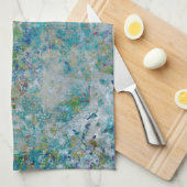 Einzigartiges, modernes Kunstdesign Geschirrtuch (Viertel Falte)