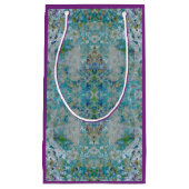 Einzigartiges, modernes Kunstdesign Kleine Geschenktüte (Vorderseite)